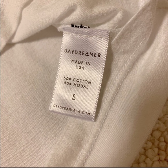 Daydreamer Rolling Stones White Lips Tee Short Sleeve T Shirt - Picture 8 of 10